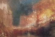 Joseph Mallord William Turner Houses of Parliament on Fire Spain oil painting artist